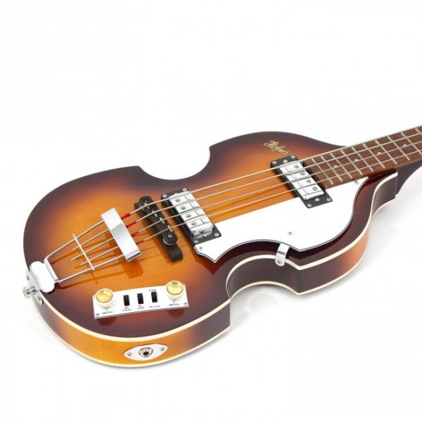 Hofner Violin Bass Ignition Se Sunburst Semi Hollow Body Electric