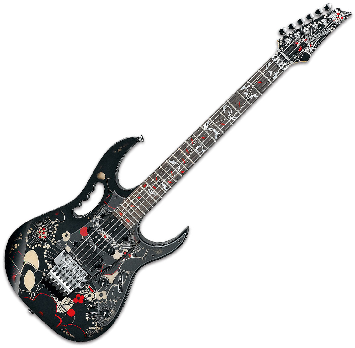 Ibanez Steve Vai JEM77 FP2 Prestige Japan Floral Pattern 2 Solid Body